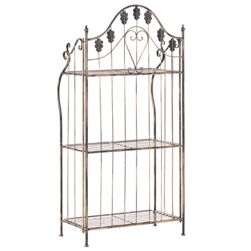 Hylla utomhus Visano 59 cm - Svart - Utemöbler - Övrigt utemöbler - Tillbehör utomhus - Hyllor