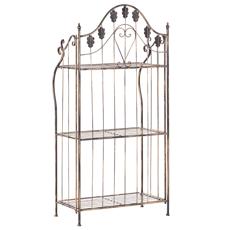 Hylla utomhus Visano 59 cm - Svart - Utemöbler - Övrigt utemöbler - Tillbehör utomhus - Hyllor