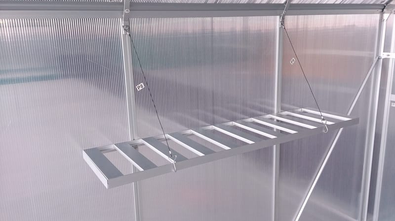 Hylla till växthus - Utemöbler - Övrigt utemöbler - Tillbehör utomhus - Hyllor