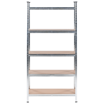 Set med 2 Garagehyllor Xitta 75 cm - Silver/Brun - Utemöbler - Övrigt utemöbler - Tillbehör utomhus - Hyllor