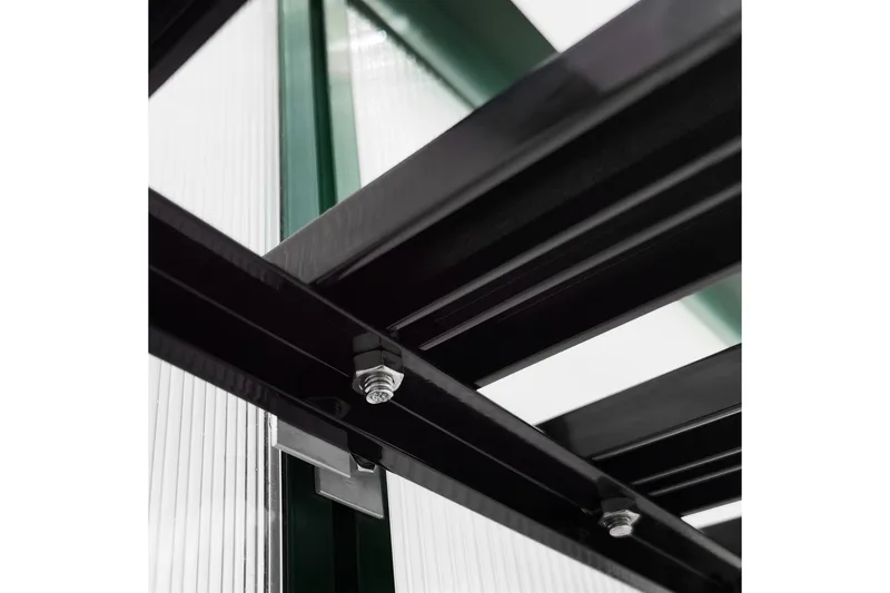 Vägghängd hylla 126x30,5x3 cm - Svart - Utemöbler - Övrigt utemöbler - Tillbehör utomhus - Hyllor