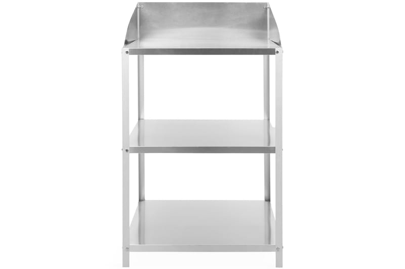 Växthushylla 56x56x92 cm - Silver - Utemöbler - Övrigt utemöbler - Tillbehör utomhus - Hyllor