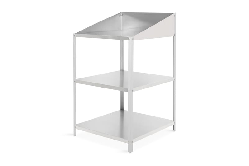 Växthushylla 56x56x92 cm - Silver - Utemöbler - Övrigt utemöbler - Tillbehör utomhus - Hyllor