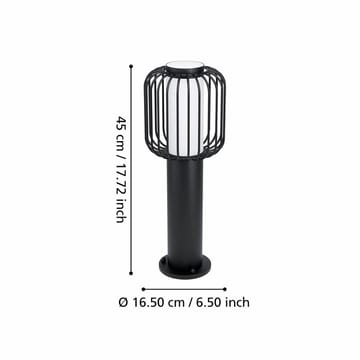 Pollare Ravello - 16,5 cm - Belysning & el - Utomhusbelysning - Stolplykta