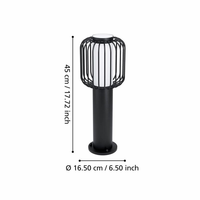 Pollare Ravello - 16,5 cm - Belysning & el - Utomhusbelysning - Stolplykta