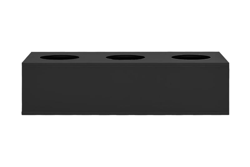 Blomlåda för kontor antracit 90x40x23 cm stål - Grå - Utemöbler - Övrigt utemöbler - Tillbehör utomhus - Utomhuskrukor