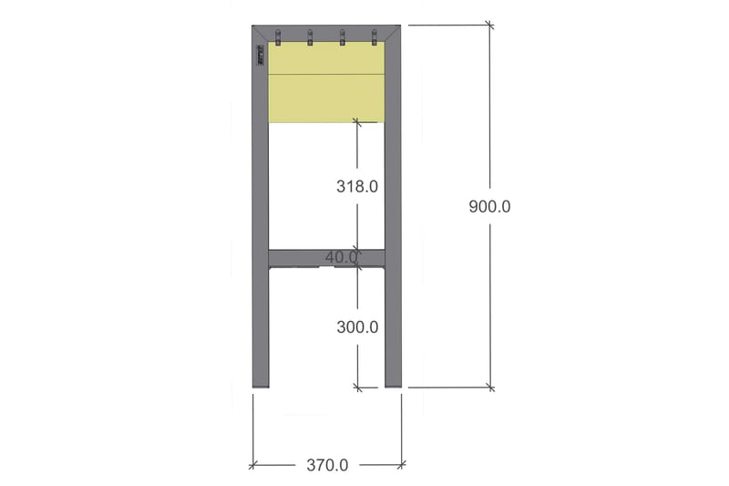 Funkis Blomlåda - Taupe - Utemöbler - Övrigt utemöbler - Tillbehör utomhus - Utomhuskrukor