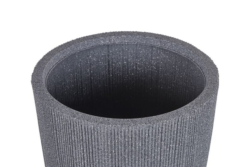 Kruka 44 x 44 x 48 cm grå CHIOS - Grå - Utemöbler - Övrigt utemöbler - Tillbehör utomhus - Utomhuskrukor