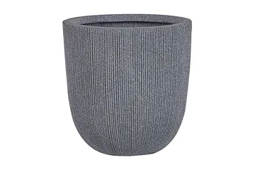 Kruka 44 x 44 x 48 cm grå CHIOS - Grå - Utemöbler - Övrigt utemöbler - Tillbehör utomhus - Utomhuskrukor