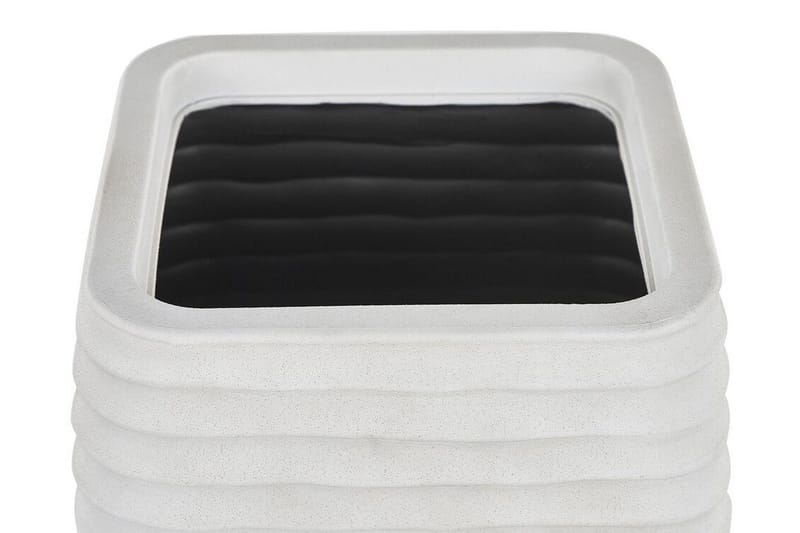 Kruka 50 x 50 x 49 cm vit PARIKIA - Vit - Utemöbler - Övrigt utemöbler - Tillbehör utomhus - Utomhuskrukor