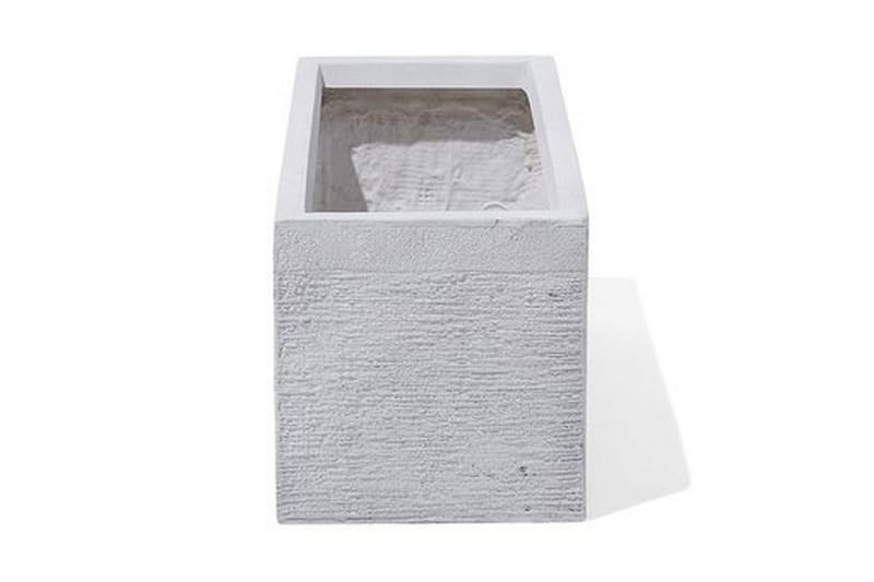 Myra Kruka 50 cm - Vit - Utemöbler - Övrigt utemöbler - Tillbehör utomhus - Utomhuskrukor