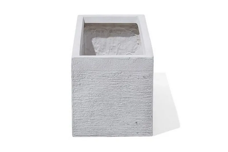 Myra Kruka 50 cm - Vit - Utemöbler - Övrigt utemöbler - Tillbehör utomhus - Utomhuskrukor