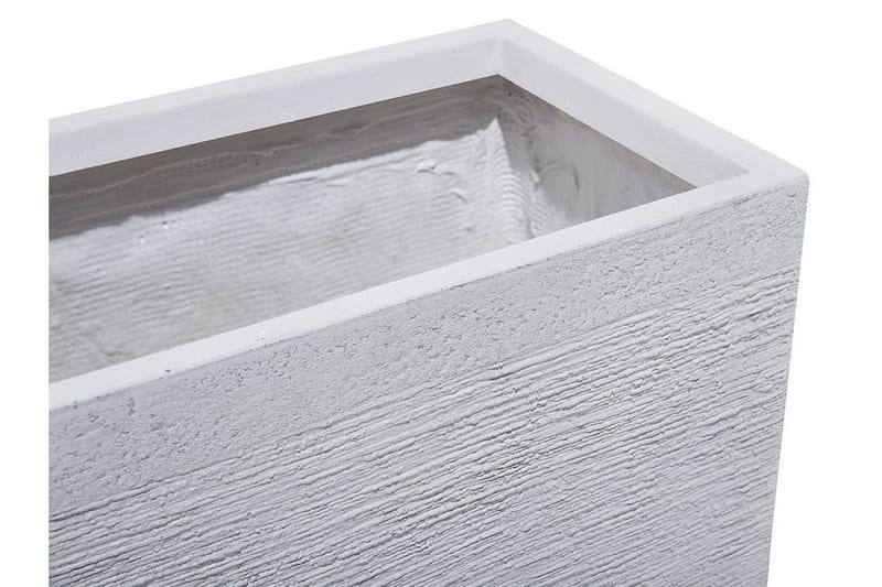 Myra Kruka 50 cm - Vit - Utemöbler - Övrigt utemöbler - Tillbehör utomhus - Utomhuskrukor