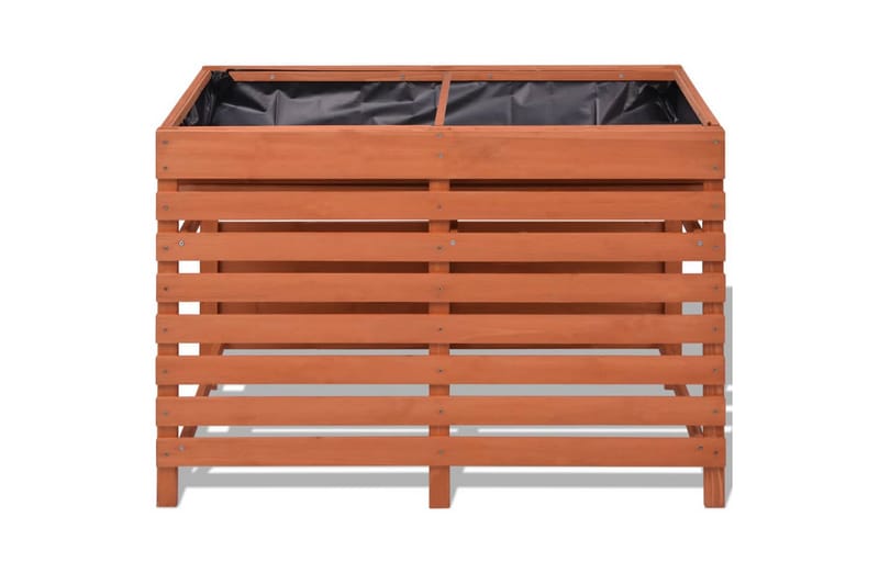 Odlingslåda 100x50x71 cm trä - Brun - Utemöbler - Övrigt utemöbler - Tillbehör utomhus - Utomhuskrukor