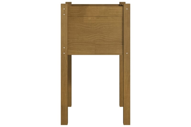 Odlingslåda 2 st honungsbrun 40x40x70 cm massiv furu - Honung - Utemöbler - Övrigt utemöbler - Tillbehör utomhus - Utomhuskrukor