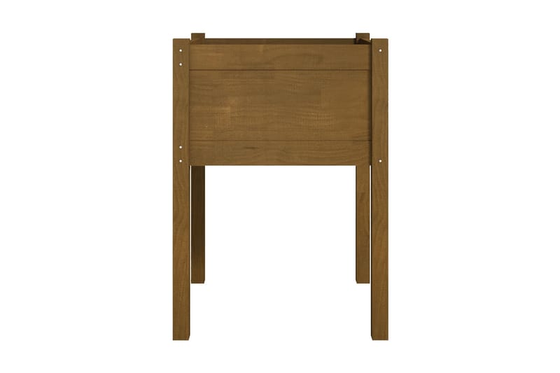 Odlingslåda 2 st honungsbrun 50x50x70 cm massiv furu - Honung - Utemöbler - Övrigt utemöbler - Tillbehör utomhus - Utomhuskrukor