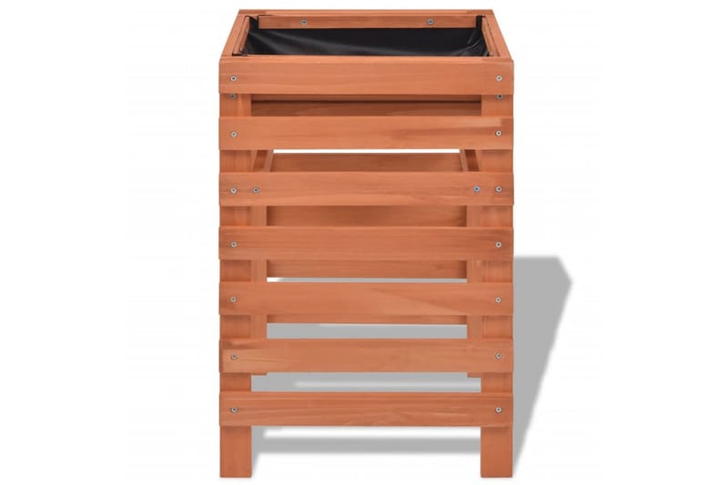 Odlingslåda 38x36x60 cm trä - Beige - Utemöbler - Övrigt utemöbler - Tillbehör utomhus - Utomhuskrukor