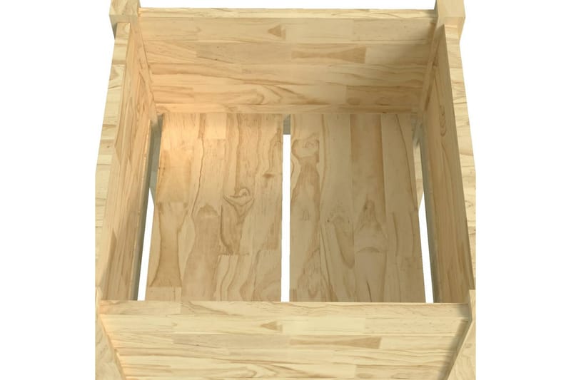 Odlingslåda 40x40x70 cm massiv furu - Brun - Utemöbler - Övrigt utemöbler - Tillbehör utomhus - Utomhuskrukor
