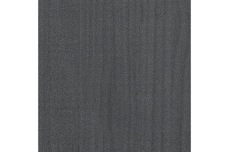 Odlingslåda grå 40x40x40 cm massiv furu - Grå - Blomlåda - Utomhuskrukor