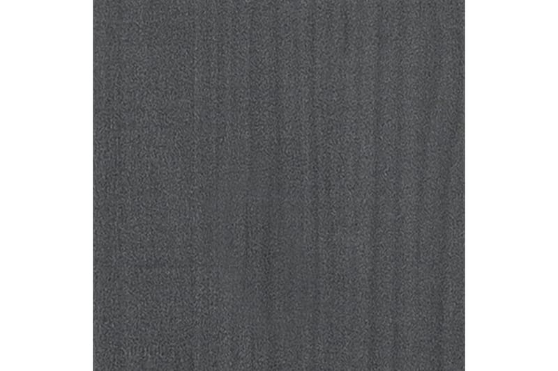 Odlingslåda grå 40x40x70 cm massiv furu - Grå - Blomlåda - Utomhuskrukor