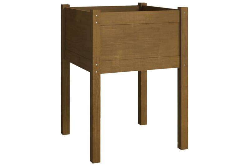Odlingslåda honungsbrun 50x50x70 cm massiv furu - Honung - Utemöbler - Övrigt utemöbler - Tillbehör utomhus - Utomhuskrukor