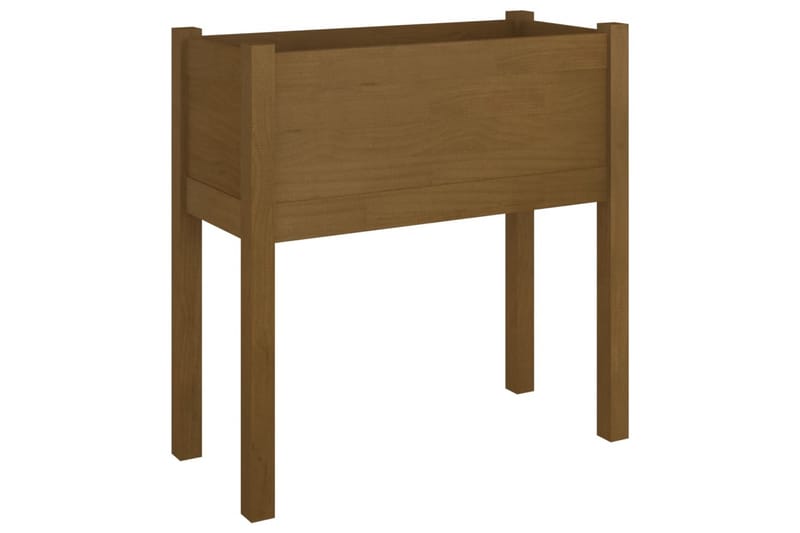 Odlingslåda honungsbrun 70x31x70 cm massiv furu - Honung - Utemöbler - Övrigt utemöbler - Tillbehör utomhus - Utomhuskrukor