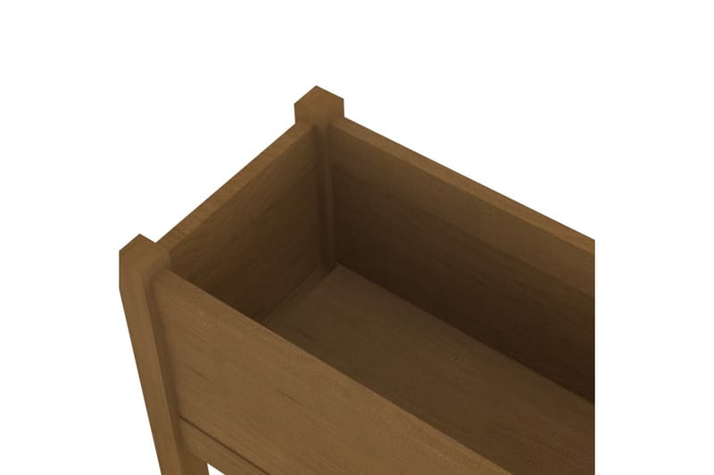 Odlingslåda honungsbrun 70x31x70 cm massiv furu - Honung - Utemöbler - Övrigt utemöbler - Tillbehör utomhus - Utomhuskrukor