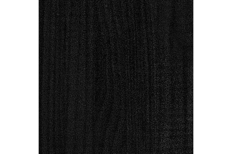 Odlingslåda svart 50x50x70 cm massiv furu - Svart - Utemöbler - Övrigt utemöbler - Tillbehör utomhus - Utomhuskrukor