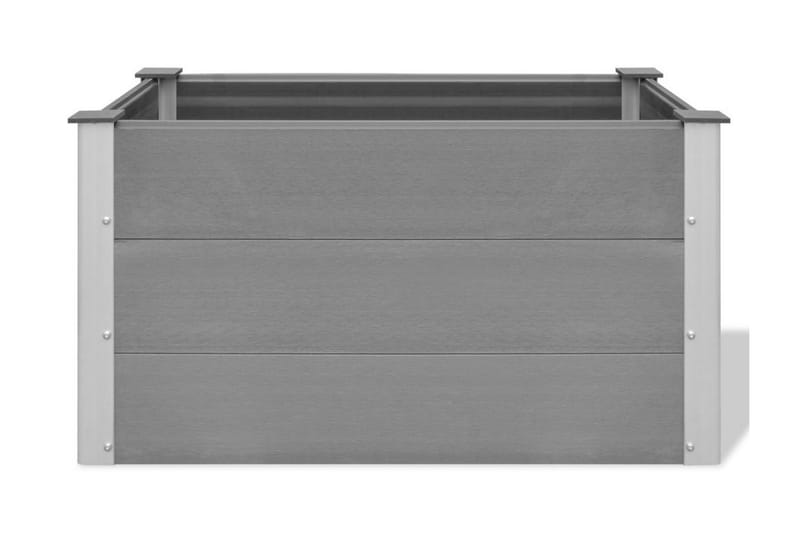 Odlingslåda upphöjd WPC 100x50x54 cm grå - Grå - Utemöbler - Övrigt utemöbler - Tillbehör utomhus - Utomhuskrukor