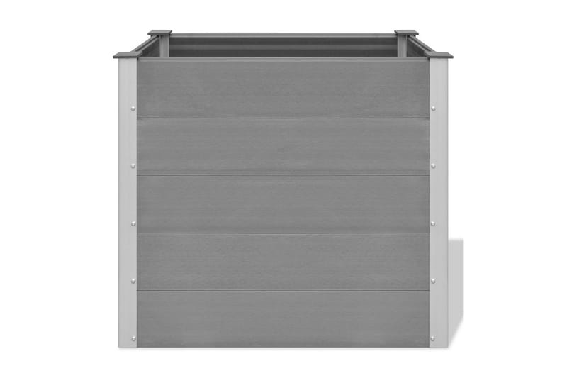 Odlingslåda upphöjd WPC 100x50x91 cm grå - Grå - Utemöbler - Övrigt utemöbler - Tillbehör utomhus - Utomhuskrukor
