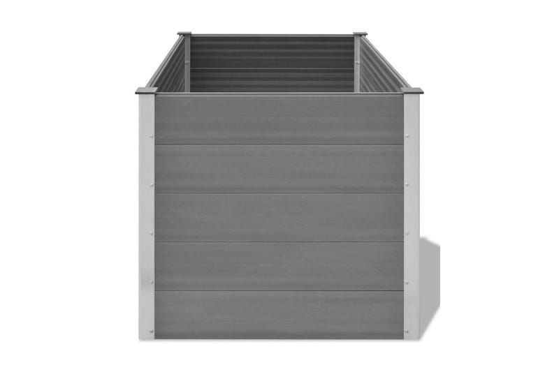 Odlingslåda upphöjd WPC 150x100x91 cm grå - Grå - Utemöbler - Övrigt utemöbler - Tillbehör utomhus - Utomhuskrukor