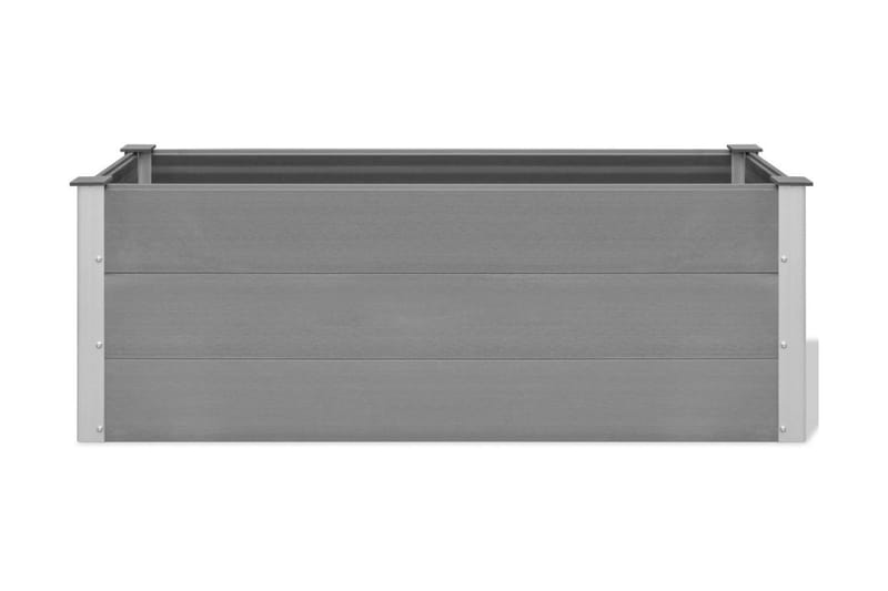 Odlingslåda upphöjd WPC 150x50x54 cm grå - Grå - Utemöbler - Övrigt utemöbler - Tillbehör utomhus - Utomhuskrukor