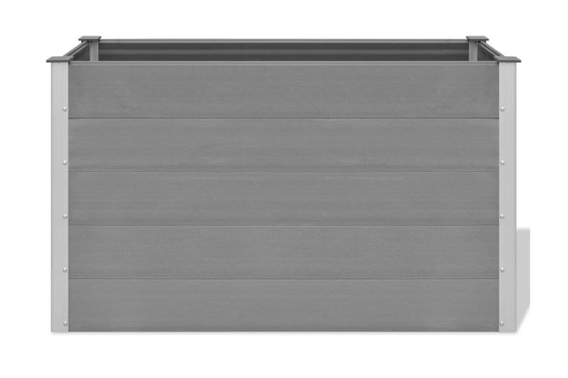 Odlingslåda upphöjd WPC 150x50x91 cm grå - Grå - Utemöbler - Övrigt utemöbler - Tillbehör utomhus - Utomhuskrukor