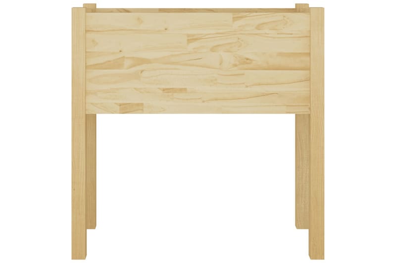 Odlingslådor 2 st 70x31x70 cm massiv furu - Brun - Utemöbler - Övrigt utemöbler - Tillbehör utomhus - Utomhuskrukor