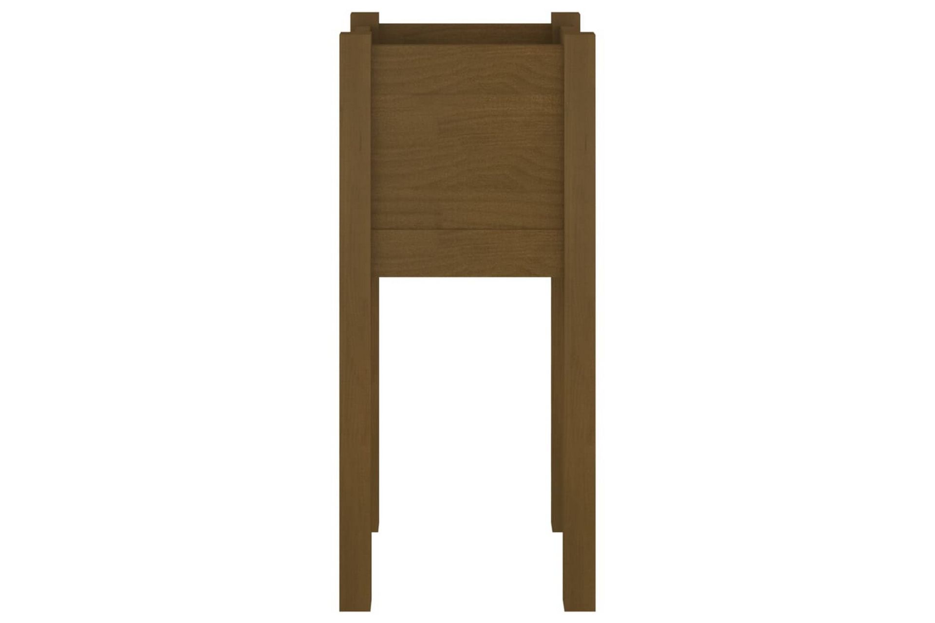 Odlingslådor 2 st honungsbrun 31x31x70 cm massiv furu - Honung - Utemöbler - Övrigt utemöbler - Tillbehör utomhus - Utomhuskrukor