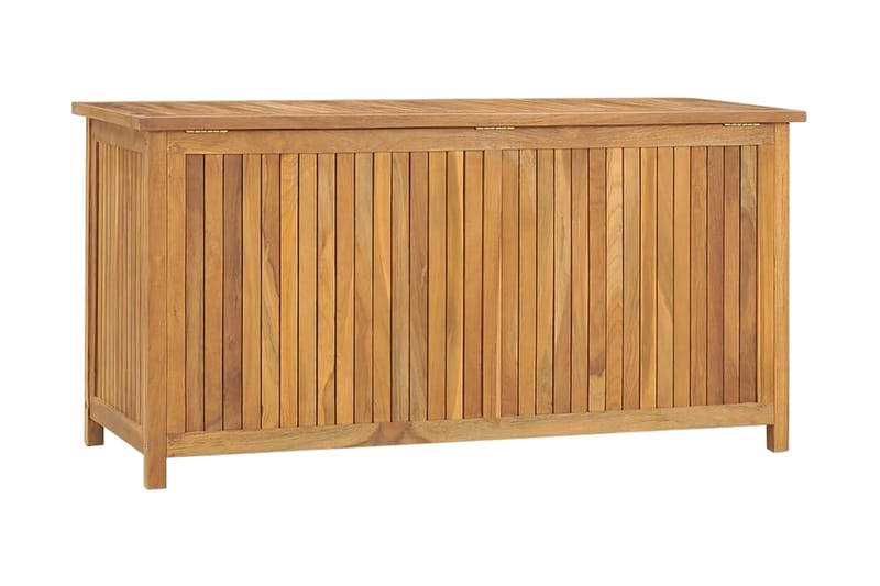 Trädgårdslåda 114x50x58 cm massiv teak - Brun - Blomlåda - Utomhuskrukor