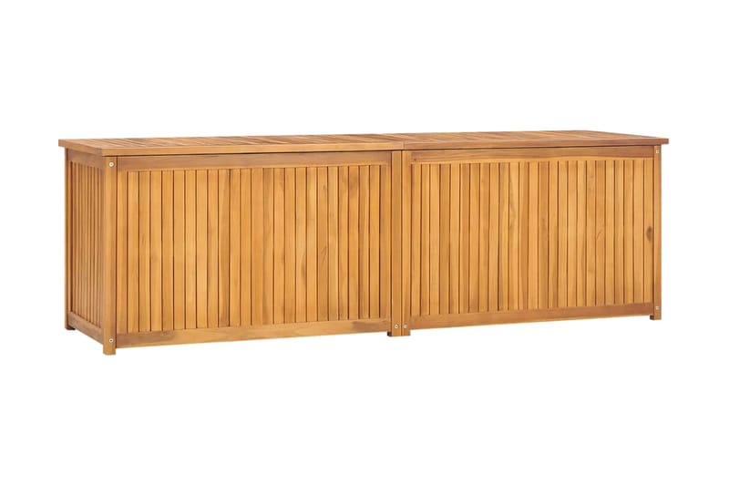 Trädgårdslåda 175x50x53 cm massiv teak - Brun - Blomlåda - Utomhuskrukor