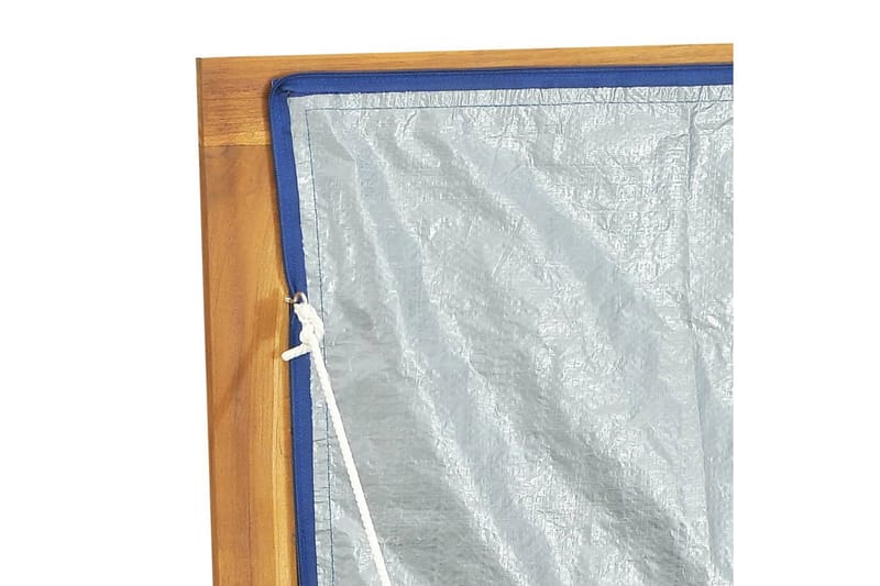 Trädgårdslåda 200x50x53 cm massiv teak - Brun - Utemöbler - Övrigt utemöbler - Tillbehör utomhus - Utomhuskrukor