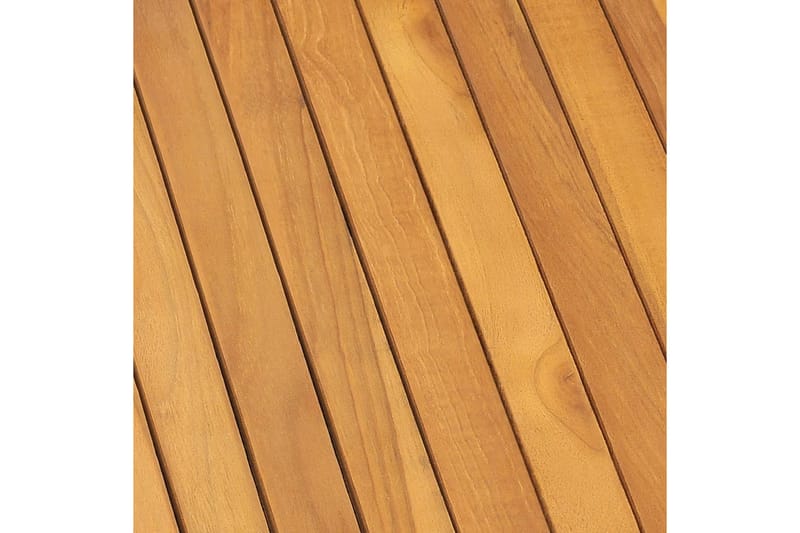 Trädgårdslåda 200x50x53 cm massiv teak - Brun - Utemöbler - Övrigt utemöbler - Tillbehör utomhus - Utomhuskrukor