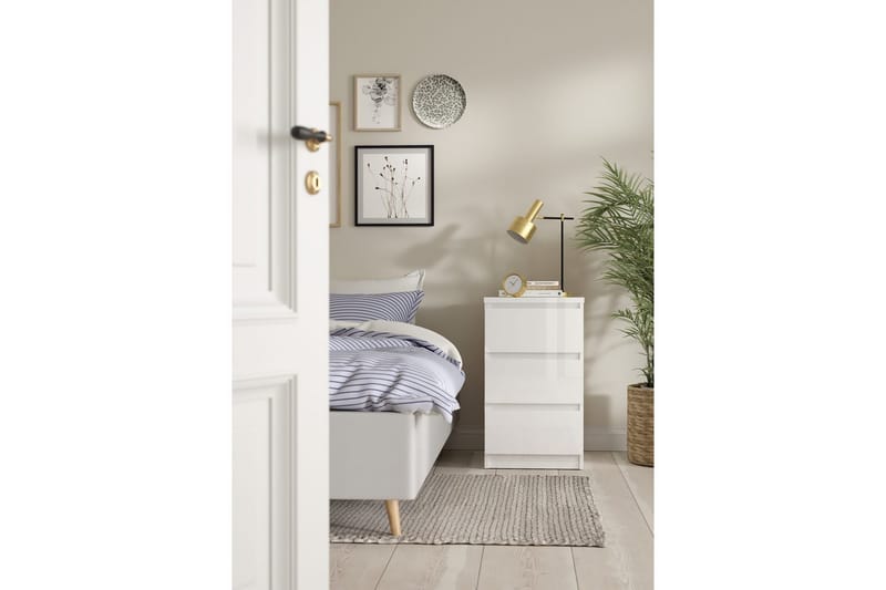 Salomns Byrå 70,1 cm - Vit - Förvaring - Förvaringsmöbler - Byrå