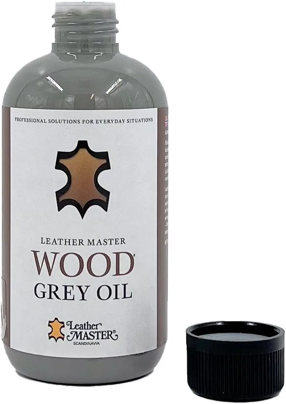 Wood Grey Oil träolja - 250 ml, Grey