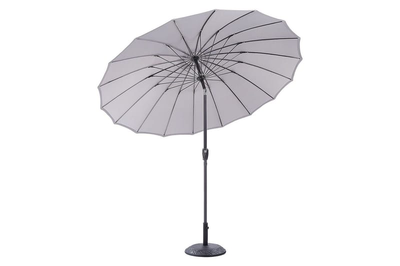 Faenza Parasoll 255 cm - Svart/Grå - Utemöbler - Solskydd - Parasoll - Balkongparasoll