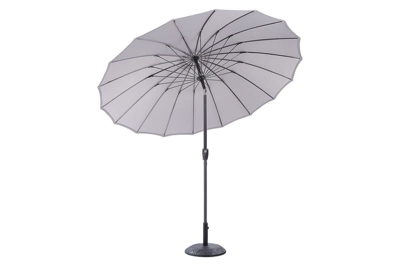 Faenza Parasoll 255 cm - Svart/Grå - Utemöbler - Solskydd - Parasoll