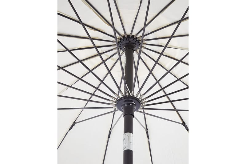 Faenza Parasoll 255 cm - Beige/Svart - Utemöbler - Solskydd - Parasoll