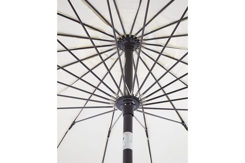 Faenza Parasoll 255 cm - Beige/Svart - Utemöbler - Solskydd - Parasoll - Balkongparasoll
