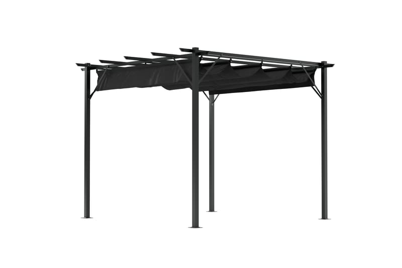 Loppes Pergola 3x3 - Utemöbler - Solskydd - Pergola