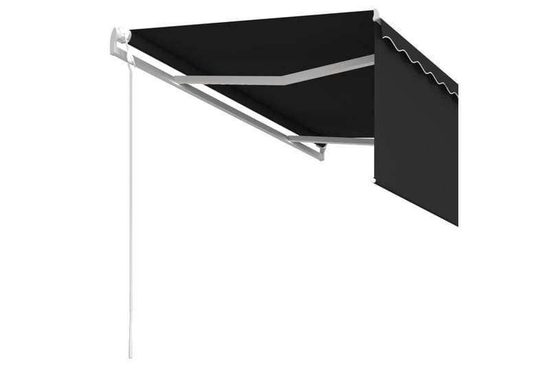Automatiserad markis med rullgardin 3x2,5m cm antracit - Antracit - Utemöbler - Solskydd - Markiser - Fönstermarkis