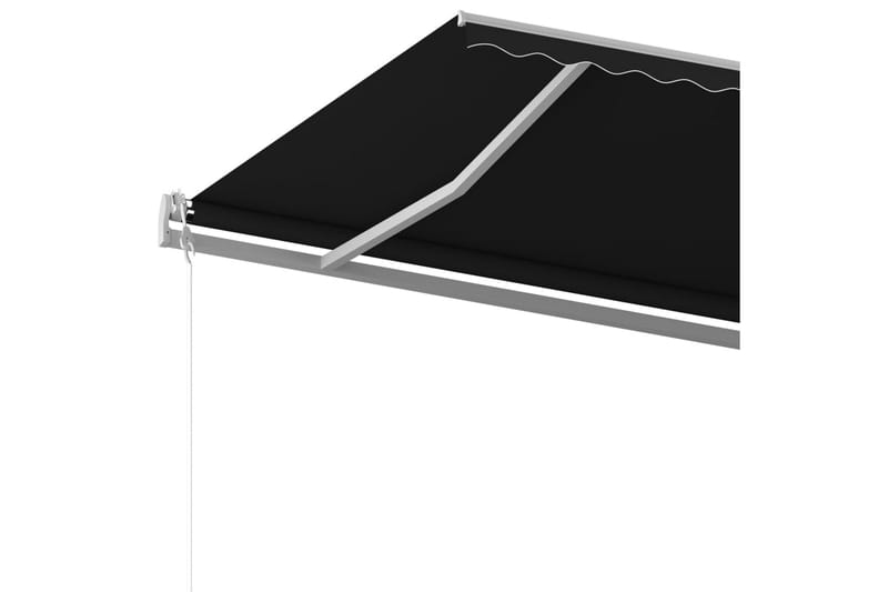Automatisk markis 600x350 cm antracit - Antracit - Utemöbler - Solskydd - Markiser - Balkongmarkis