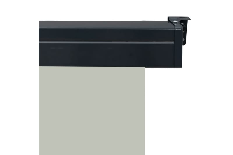 Balkongmarkis 100x250 cm grå - Grå - Fönstermarkis - Markiser
