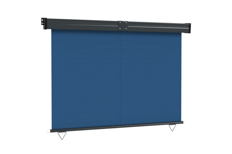 Balkongmarkis 140x250 cm blå - Blå - Balkongmarkis - Markiser - Sidomarkis - Balkongskydd & insynsskydd balkong